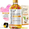ArtNaturals Face & Body Vitamin E Bio Oil 4.0oz + Gua Sha Facial Tools Set - Organic Moisturizer Skincare for Scars, Stretch Mark, Cellulite & Nails Beauty & Personal Care Artnaturals