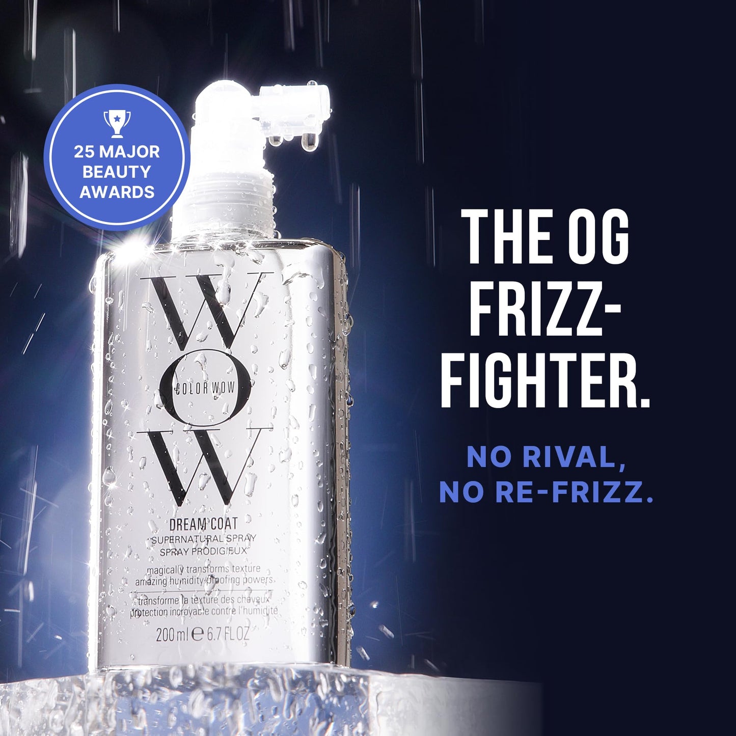 COLOR WOW Dream Coat Supernatural Spray, Anti-Humidity Frizz Control and Heat Protectant for Glassy, Shiny Hair Beauty and Personal Care COLOR WOW