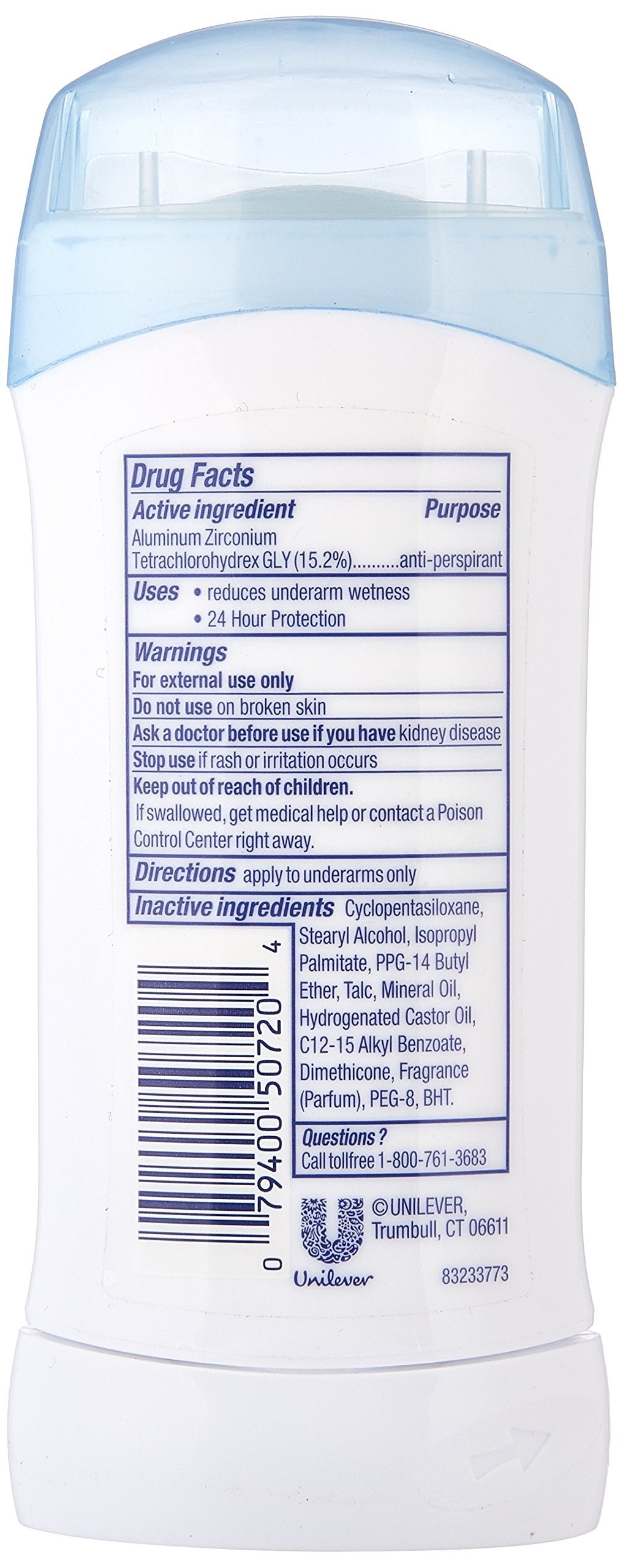 Dove Deodorant 2.6 Ounce Invisible Solid Powder (76ml) (2 Pack) Beauty and Personal Care Dove