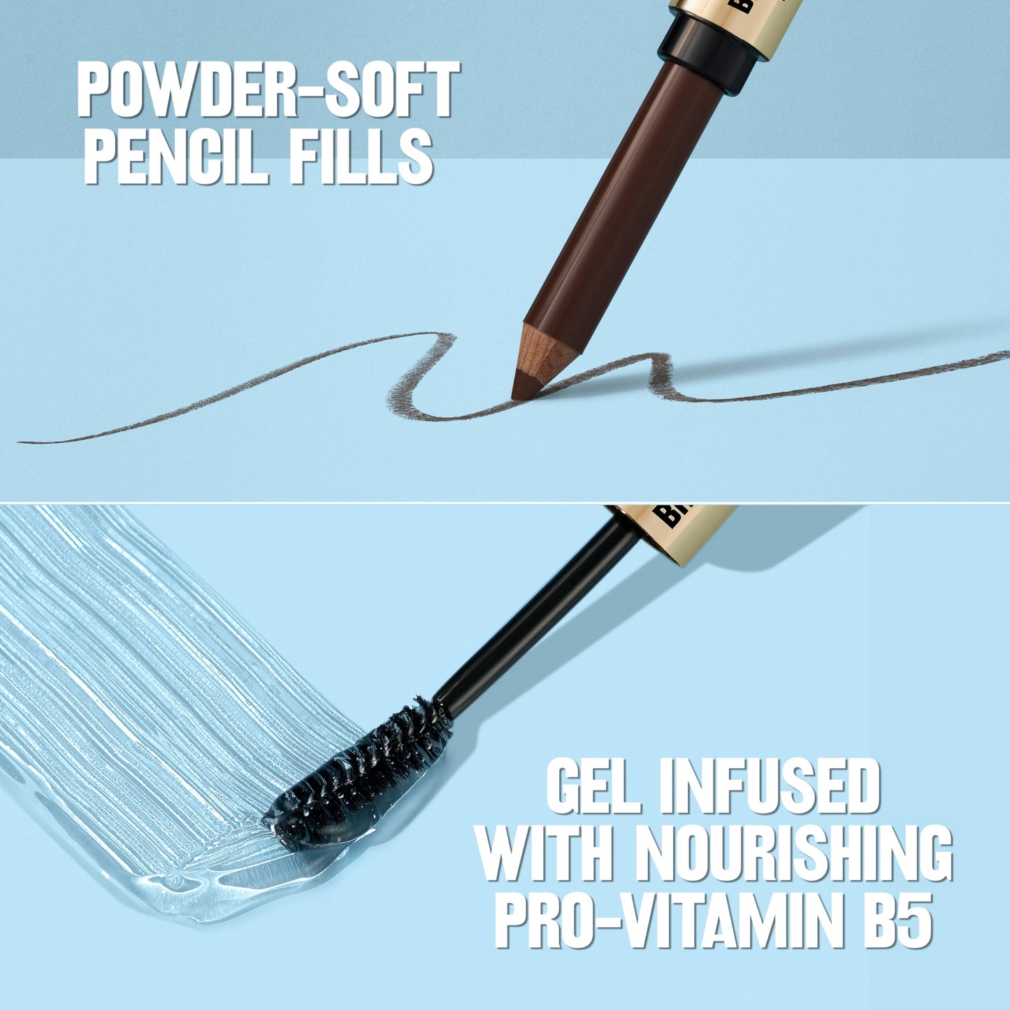Revlon ColorStay Brow Fantasy, All In One Eyebrow Powder Pencil with Shaping Clear Gel, Gel Infused with Panthenol, Smudge-proof, 16HR Visibly Full Beauty & Personal Care REVLON