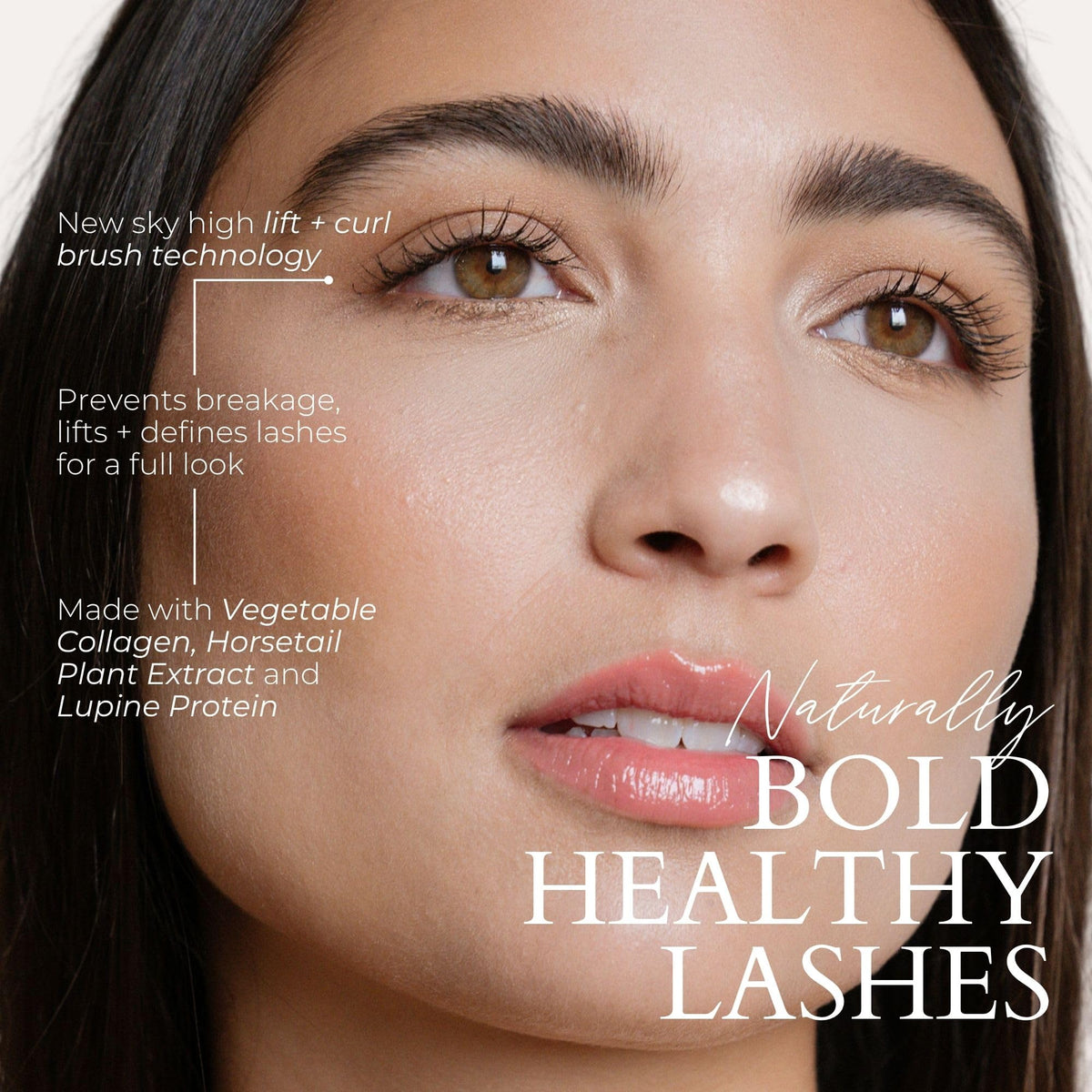 Fitglow Beauty Vegan Good Lash + Mascara | 2-in-1 Volumizing Lengthening & Conditioning Eyelash Mascara | Natural Lash Serum | Reduces Shedding Beauty & Personal Care FITGLOW