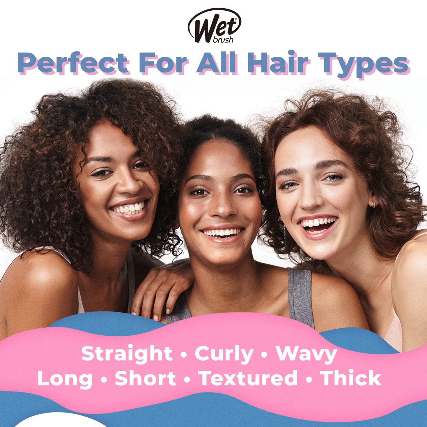 Wet Brush Speed Dry Hair Brush, Gravel (Terrain Textures) - Vented Design and Ultra Soft HeatFlex Bristles Are Blow Dry Safe With Ergonomic Handle Beauty & Personal Care Wet Brush