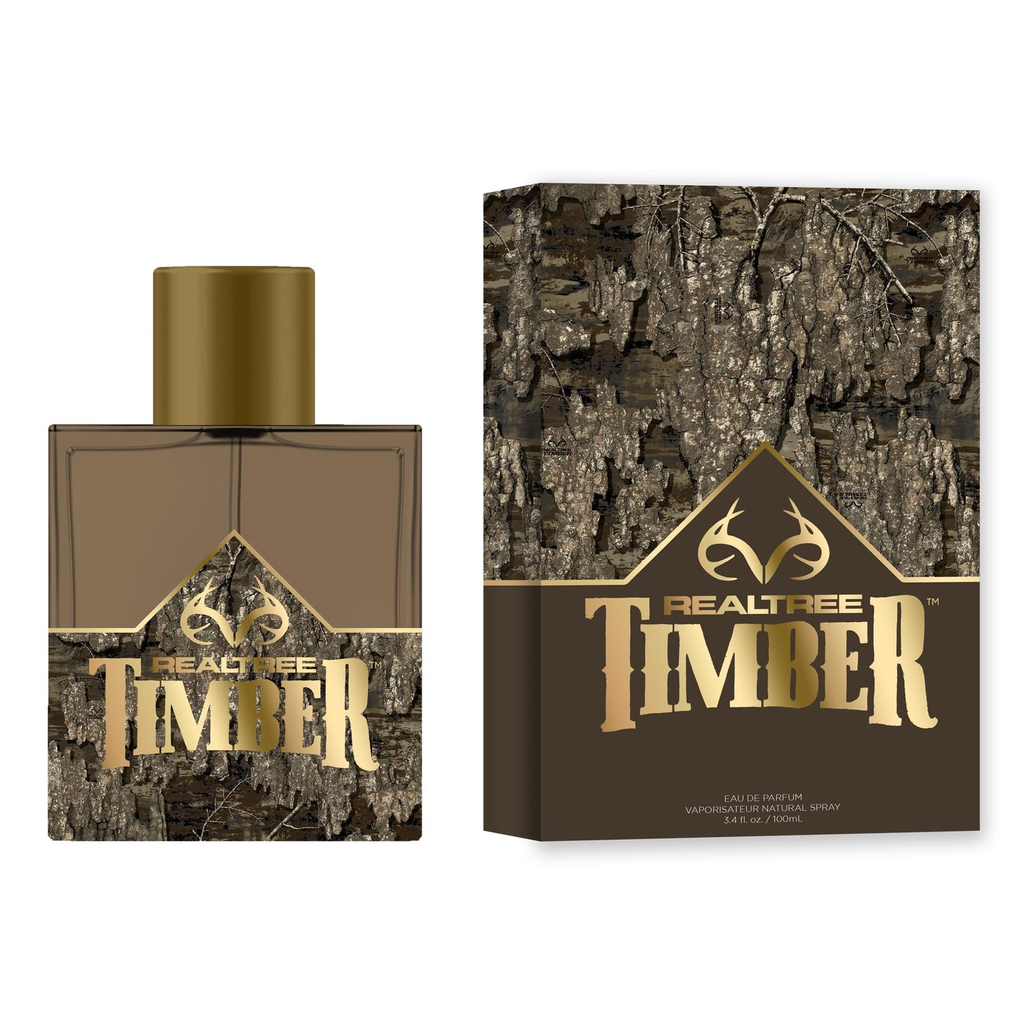 Realtree Timber for Him Eau de Parfum, 3.4 fl. oz. Beauty & Personal Care Realtree
