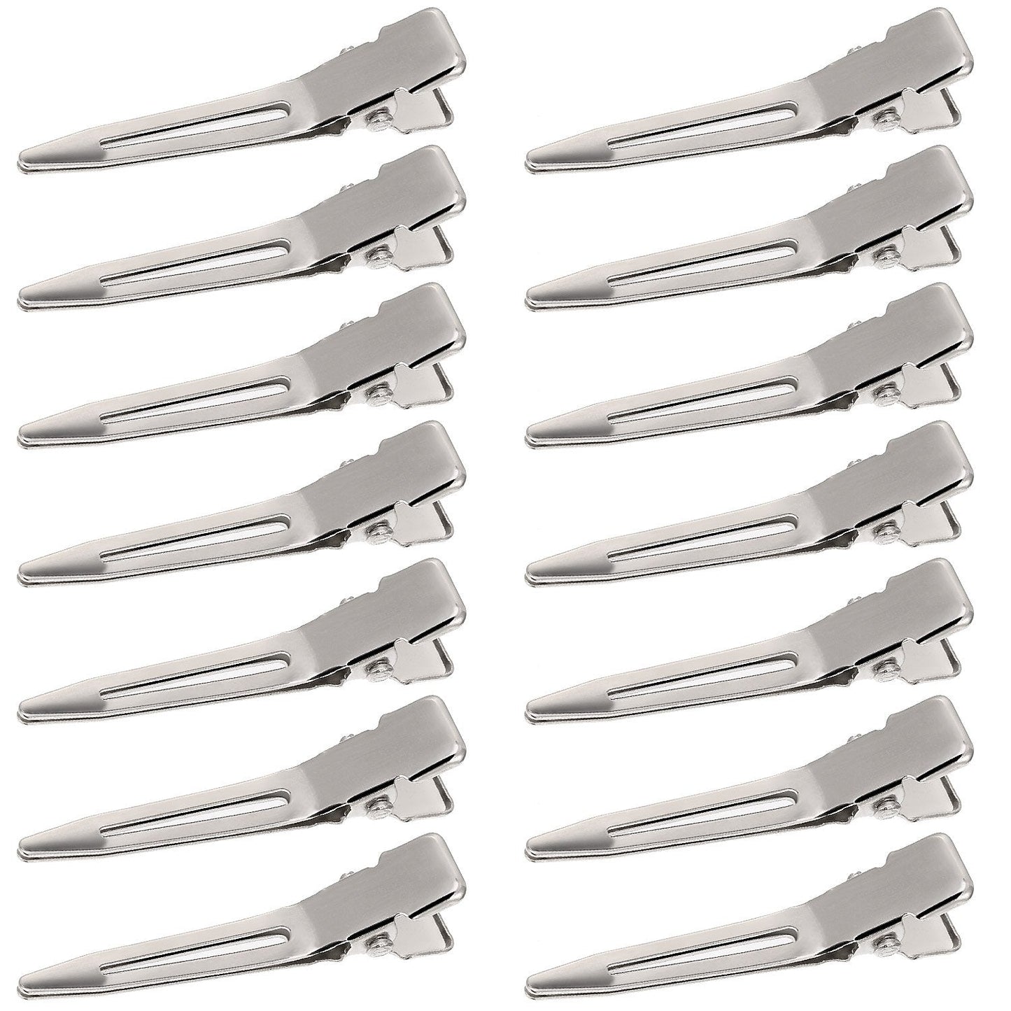 Hicarer 1.75 Inches Single Prong Hair Clips, 50 Pack - Durable Metal Alligator Clips for Dreads Lock Clips, Hair Extensions, Pin Curls, Hair Pins Beauty & Personal Care Hicarer