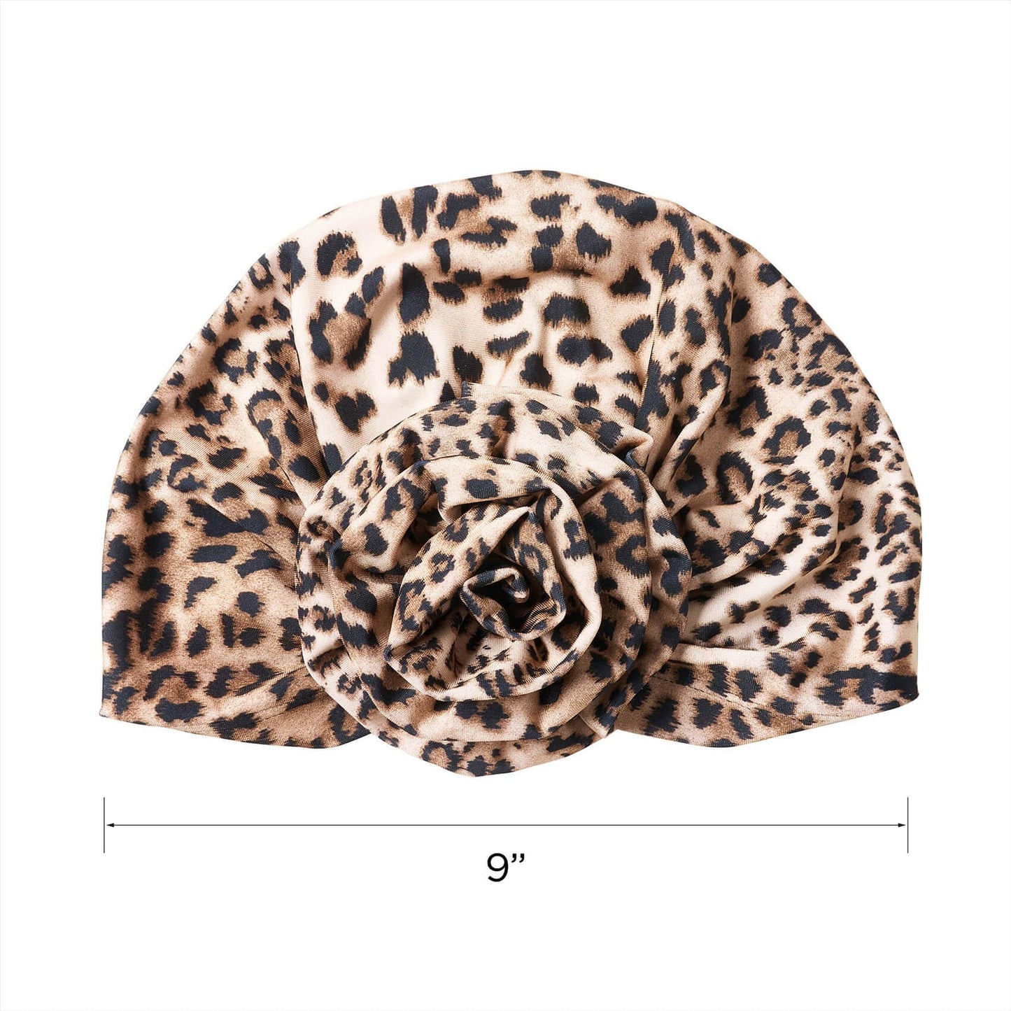 KISS COLORS & CARE Top Knot Pre-Tied Turban - Leopard - Stylish, Stretchy & Soft for Sleeping, Maximum Hair Protection, Minimizes Breakage Beauty & Personal Care KISS COLORS & CARE