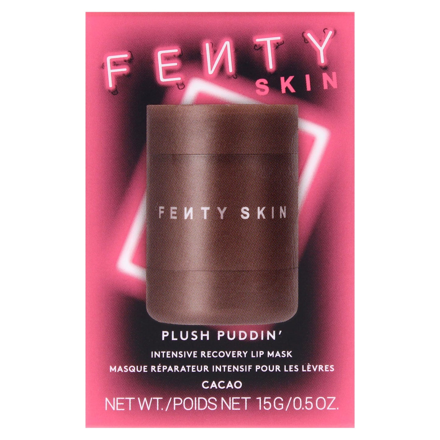 Fenty Skin Plush Puddin' Intensive Recovery Lip Mask - Cacao (.5 Oz) Beauty and Personal Care FENTY BEAUTY