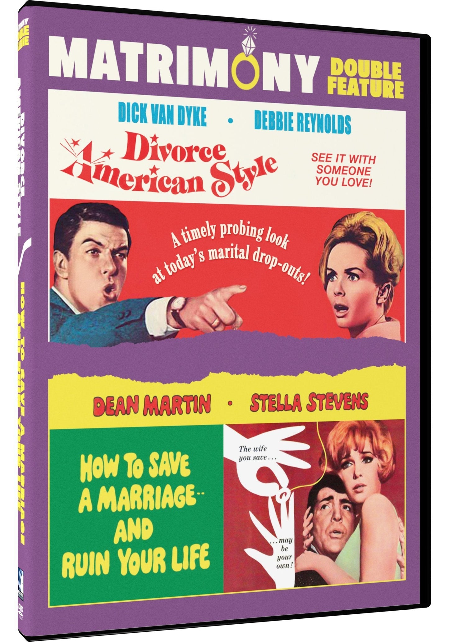Matrimony Double Feature - Divorce American Style/How to Save a Marriage and Ruin your Life Beauty & Personal Care Mill Creek Entertainment