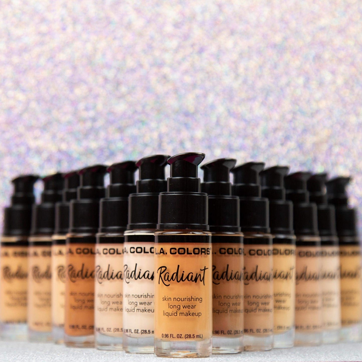 L.A. COLORS Radiant Liquid Makeup, Creamy Café CLM395 Beauty & Personal Care L.A. COLORS
