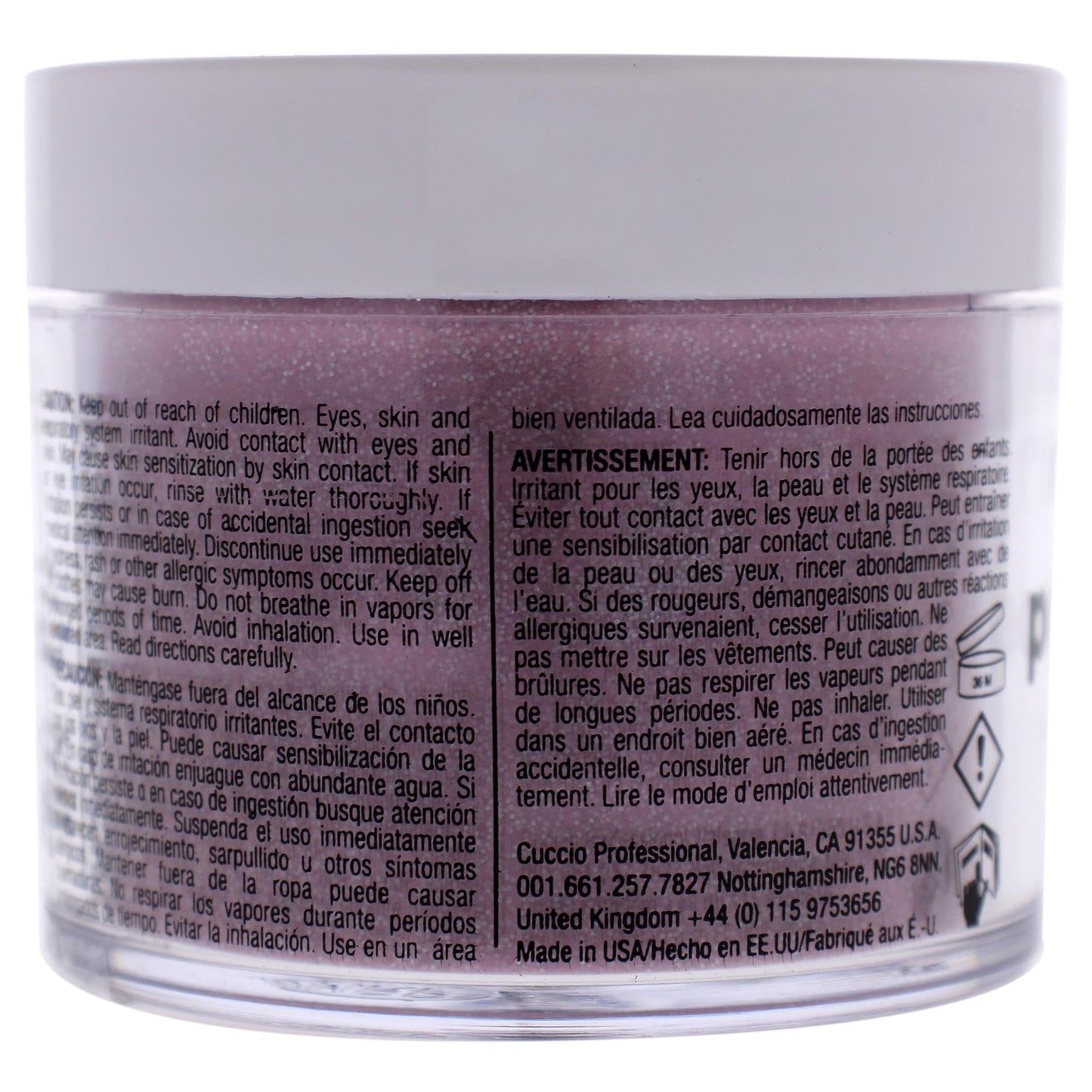 Cuccio Colour Powder Nail Polish - Lacquer For Manicure And Pedicure - Highly Pigmented Powder That Is Finely Milled - Durable Finish With A Flawless Beauty & Personal Care Cuccio