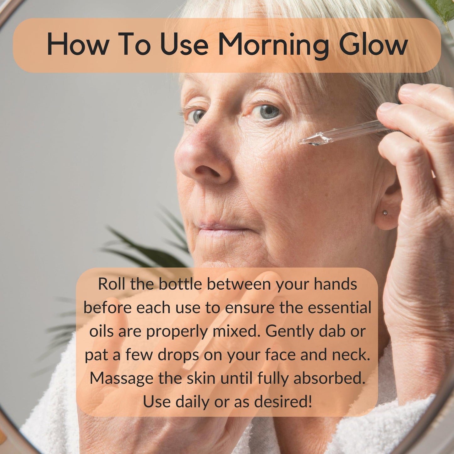 Vitality Extracts Morning Glow - Roll-On, Daily Moisturizing Serum, Avocado Oil, Tone, Rosehip, Vegan, Supple Skin, Radiant, All Skin Types, Hydrates Beauty & Personal Care Vitality
