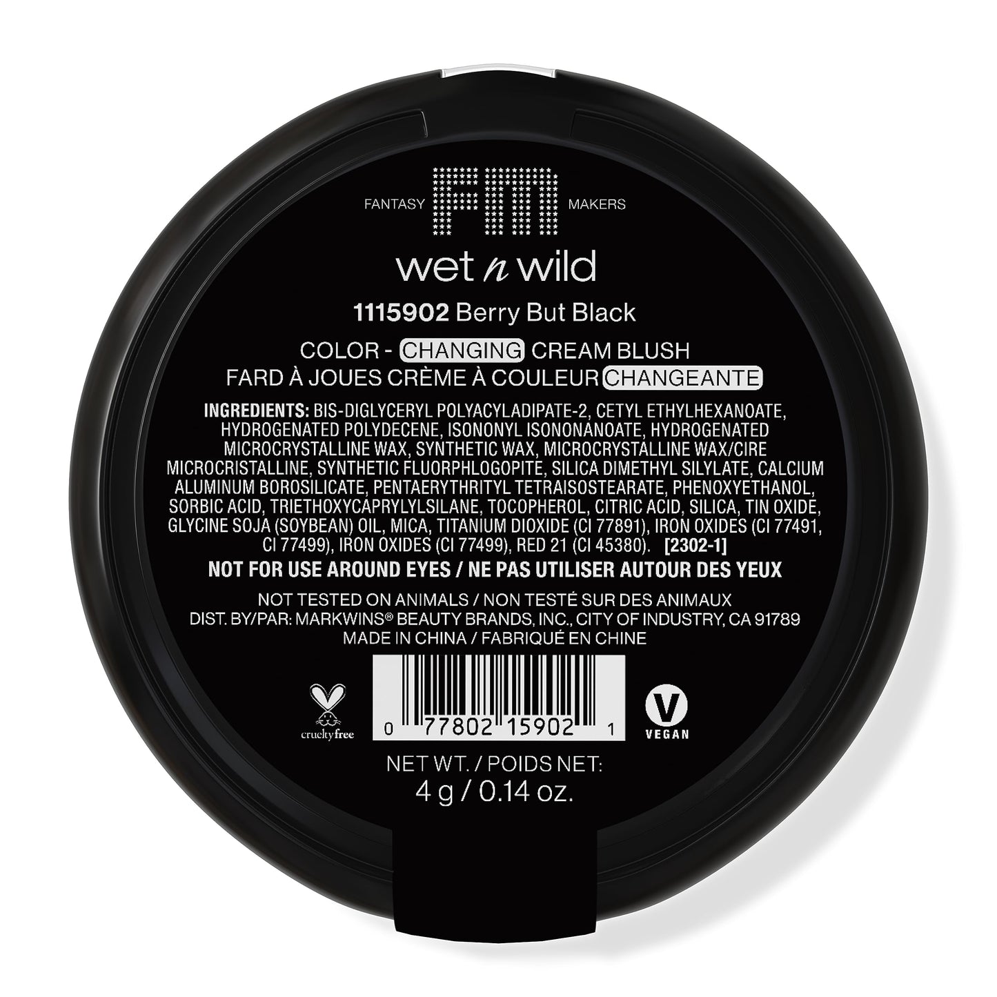 wet n wild Halloween Fantasy Makers Color Changing Blush - Berry But Black Beauty & Personal Care wet n wild