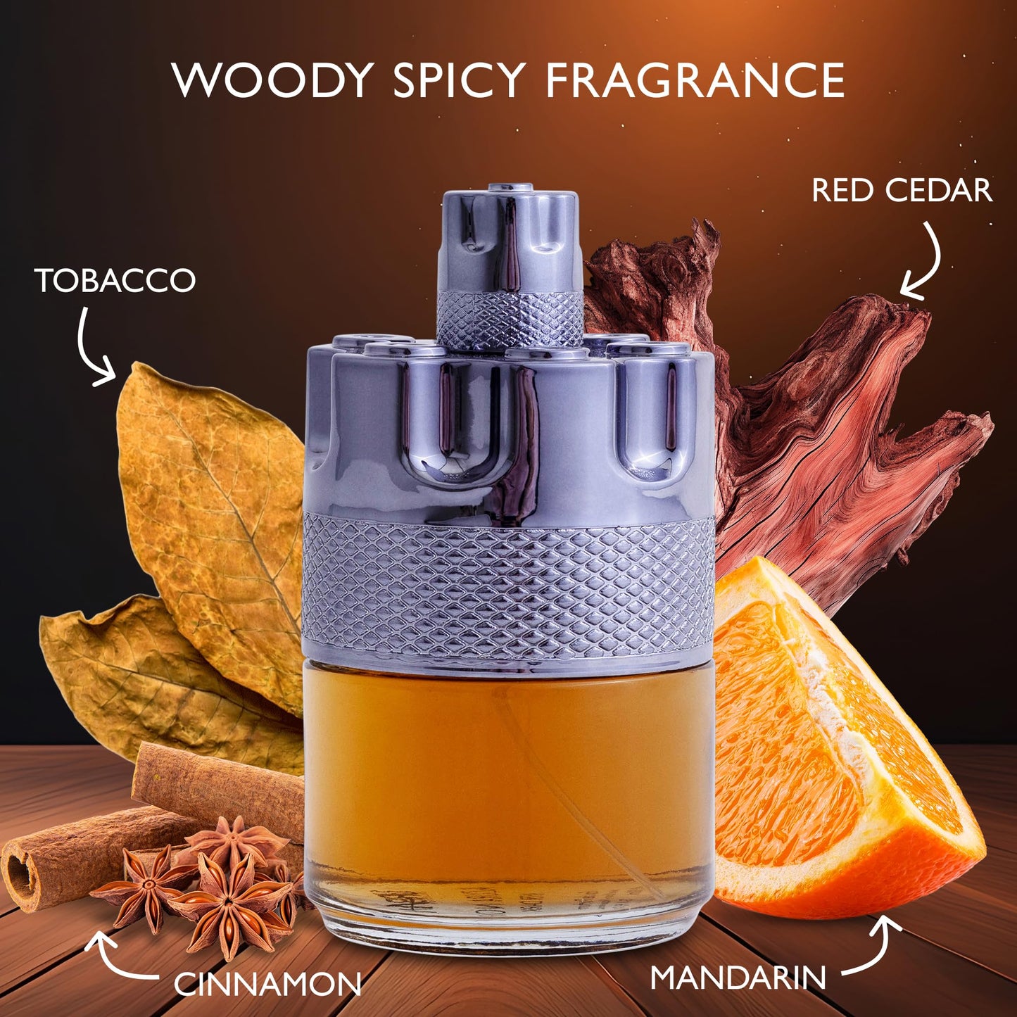 Azura Noir After Dark Eau De Parfum for Men - Woody Spicy Fragrance - Long-Lasting Cologne Choice For Daily Wear - Top Notes of Lemon, Mandarin Beauty & Personal Care URBAN COLLECTION