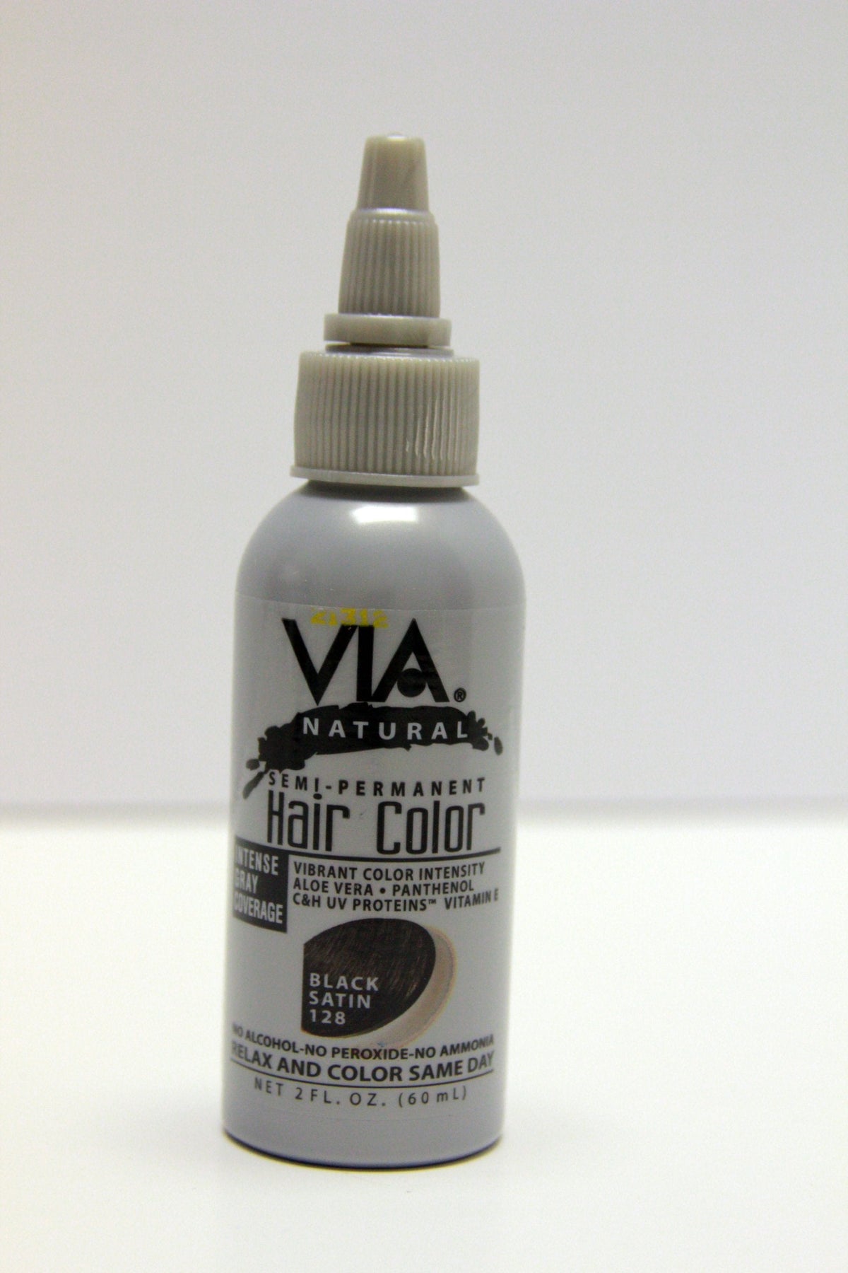Via Hair Color-Jet Black 2 oz. Beauty & Personal Care Via Natural