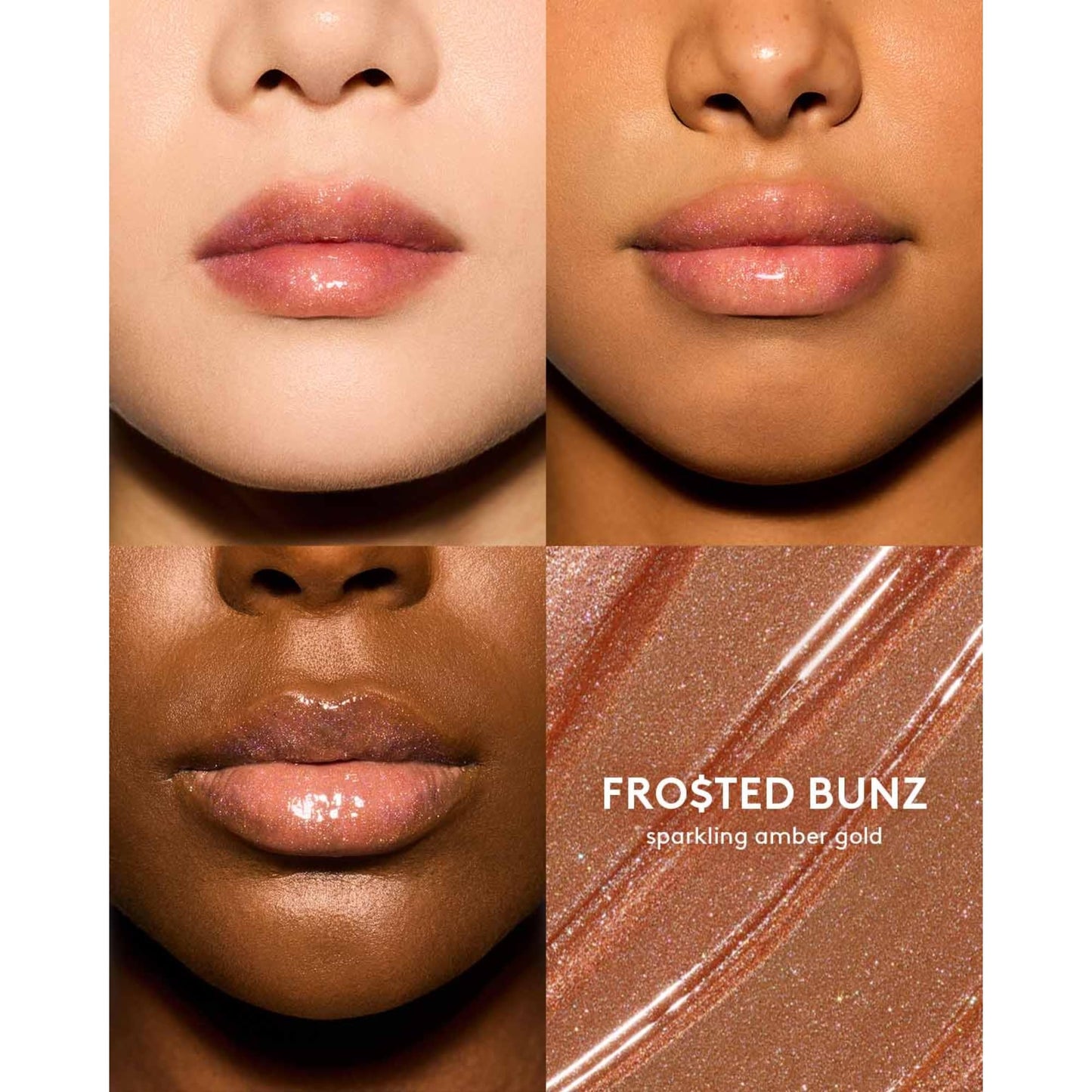Gloss Bomb Luminizing Lip Oil N Gloss - 05 Frosted Bunz by Fenty Beauty for Women - 0.3 oz Lip Gloss Beauty & Personal Care FENTY BEAUTY