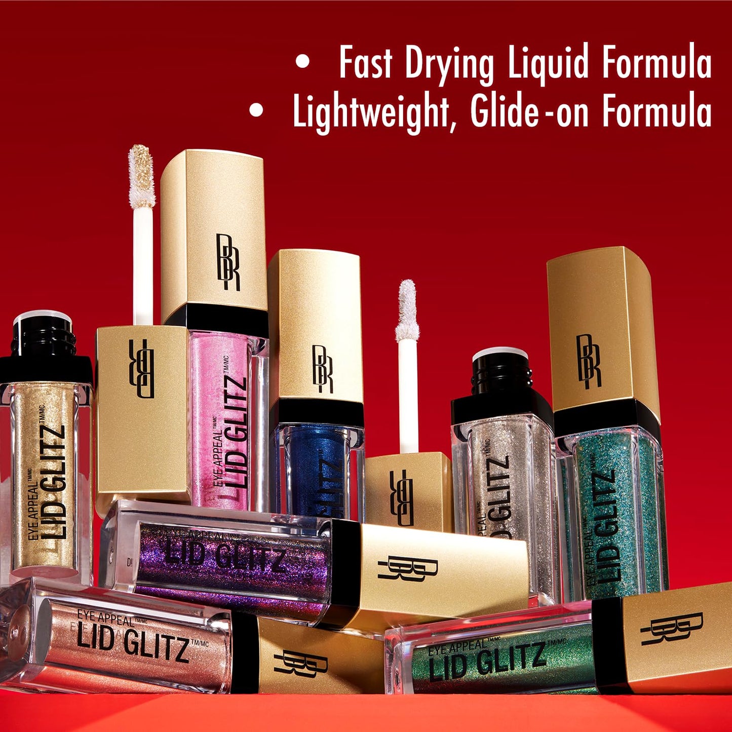 Black Radiance Eye Appeal Lid Glitz Liquid Shimmer Eyeshadow, A Lister Beauty & Personal Care Black Radiance