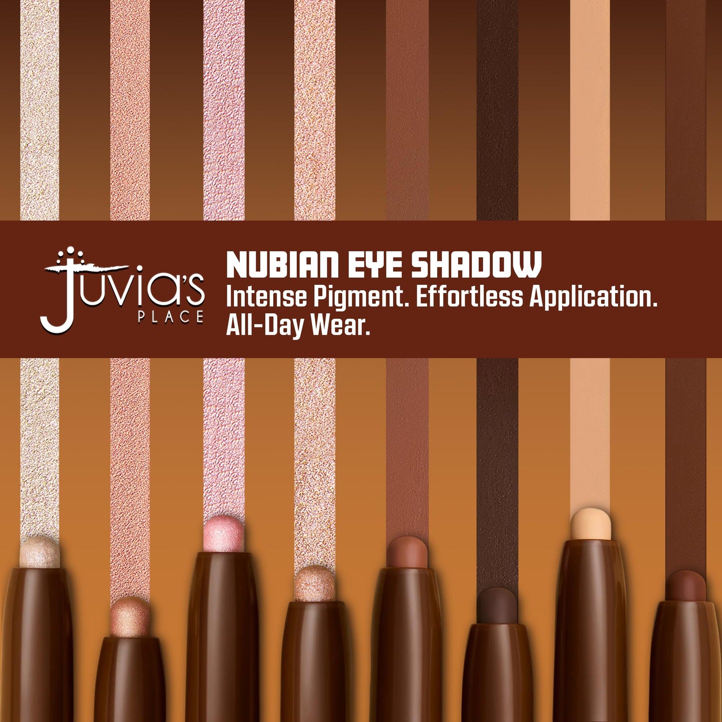 Juvia's Place Nubian Eyeshadow Stick Shimmer - Carlota - Waterproof, Buildable Eye Shadow Stick for Women - Long-Lasting, Crease-Proof, Easy… Beauty & Personal Care Juvia's Place