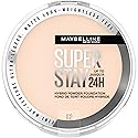 Maybelline Super Stay Up to 24HR Hybrid Powder-Foundation, Medium-to-Full Coverage Makeup, Matte Finish, 102, 1 Count Beauty & Personal Care MAYBELLINE