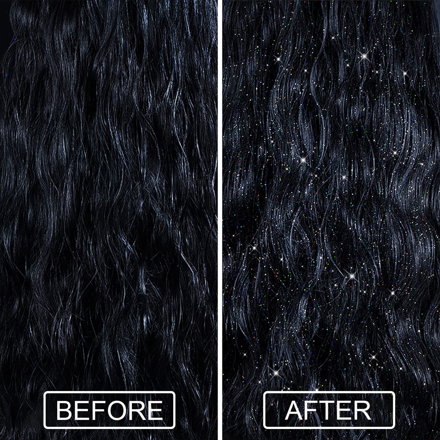 Lezero Body Glitter Spray, Temporary Shiny Hairspray for Face, Hair, Clothing, Long Lasting Quick-Drying Shimmer Mist for St. Patrick's Day, Music Beauty & Personal Care Lezero