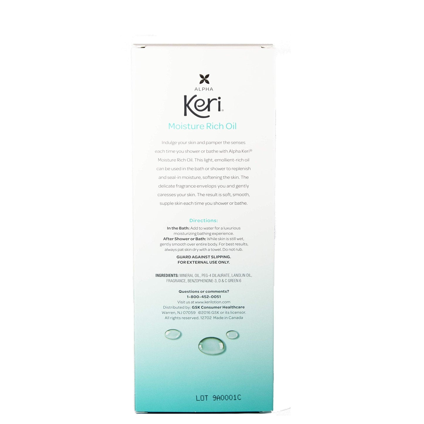 Keri Moisturizing Shower and Bath Oil, 16 Fl Oz Beauty and Personal Care Keri