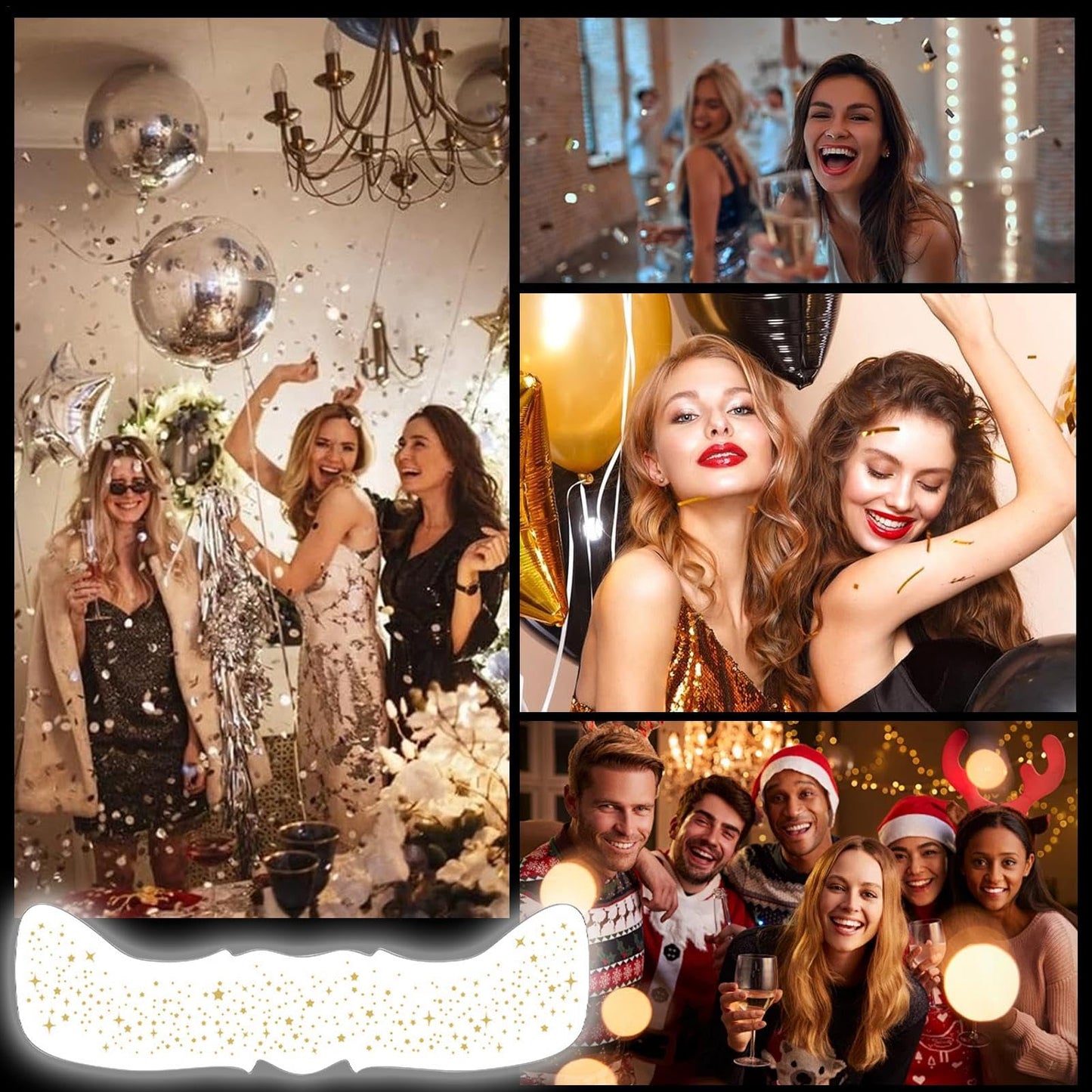 Makeup Glitter Speckle Patches for Face | Waterproof Speckles Patches Decor,Face Glitter Makeup Speckle,Safe and Harmless Makeup Tool Beauty & Personal Care Shakven