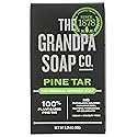 Grandpas Wonder Pine Lathers White Tar Bath Bar Soap - 3.25 Oz Beauty & Personal Care The Grandpa Soap Company