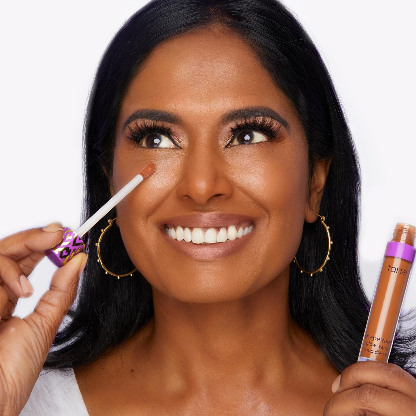 tarte shape tape glow wand - Sheer Liquid Highlighter with Mineral Pigments & Shea Butter for Hydrated Radiant Appearance, Vegan & Cruelty-Free, full Beauty & Personal Care tarte