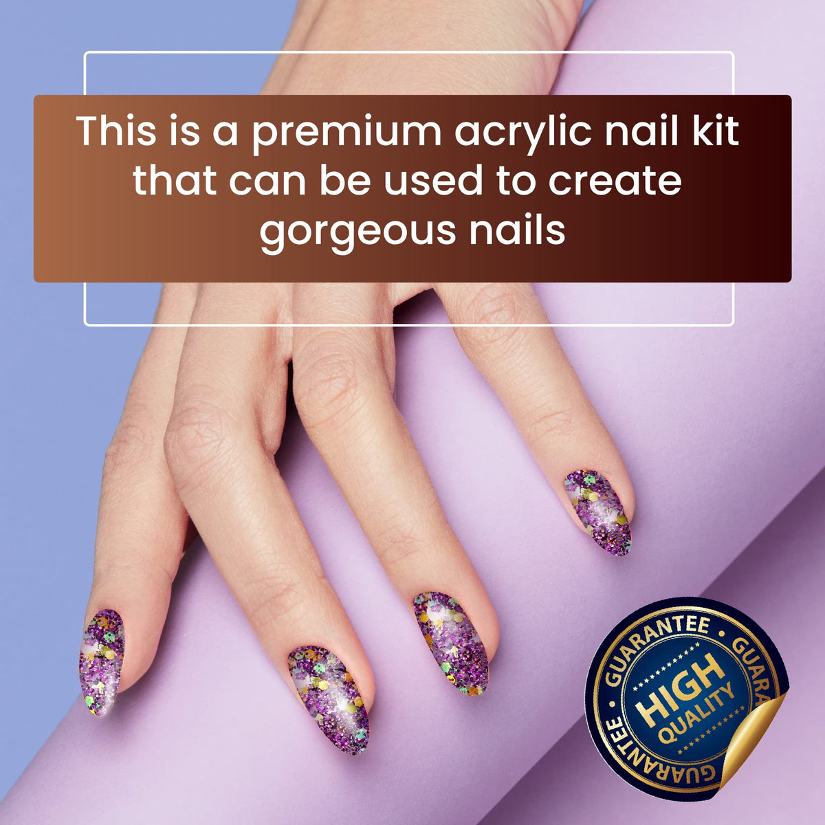 Mia Secret Nail Art Acrylic Powder Carnaval Collection.