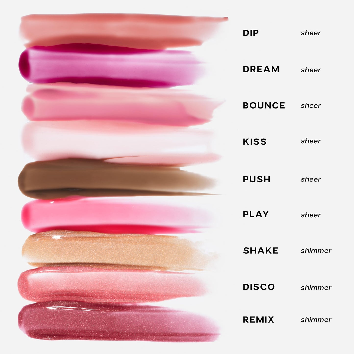 Saie Glossybounce - Hydrating Lip Gloss and Tinted Lip Oil Hybrid with Hyaluronic Acid & Jojoba Oil for Non-Sticky, Ultra-Shiny, Plump & Soft Lips - Beauty & Personal Care Saie