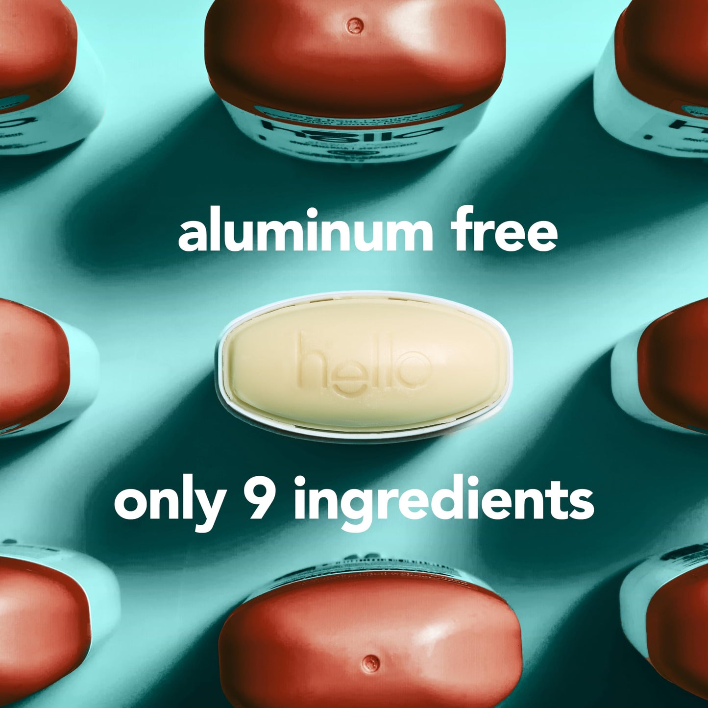 hello Sweet Coconut Aluminum Free Deodorant for Women and Men, 72-Hour Deodorant, Only 9 Ingredients, Baking Soda Free, Enriched with Shea Butter Beauty and Personal Care hello
