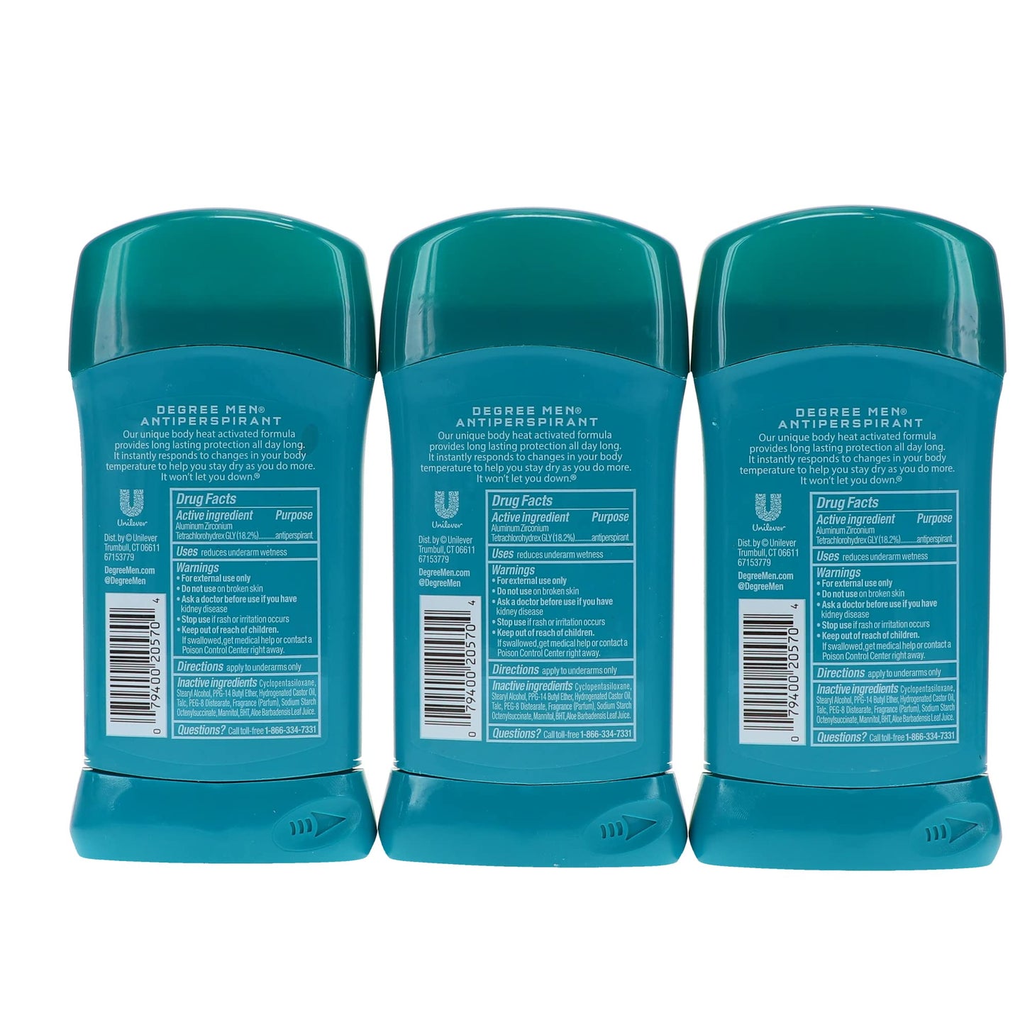 Degree Men Anti-Perspirant & Deodorant, Cool Comfort 2.7 Ounce (Pack of 3) packaging may vary Beauty and Personal Care Degree