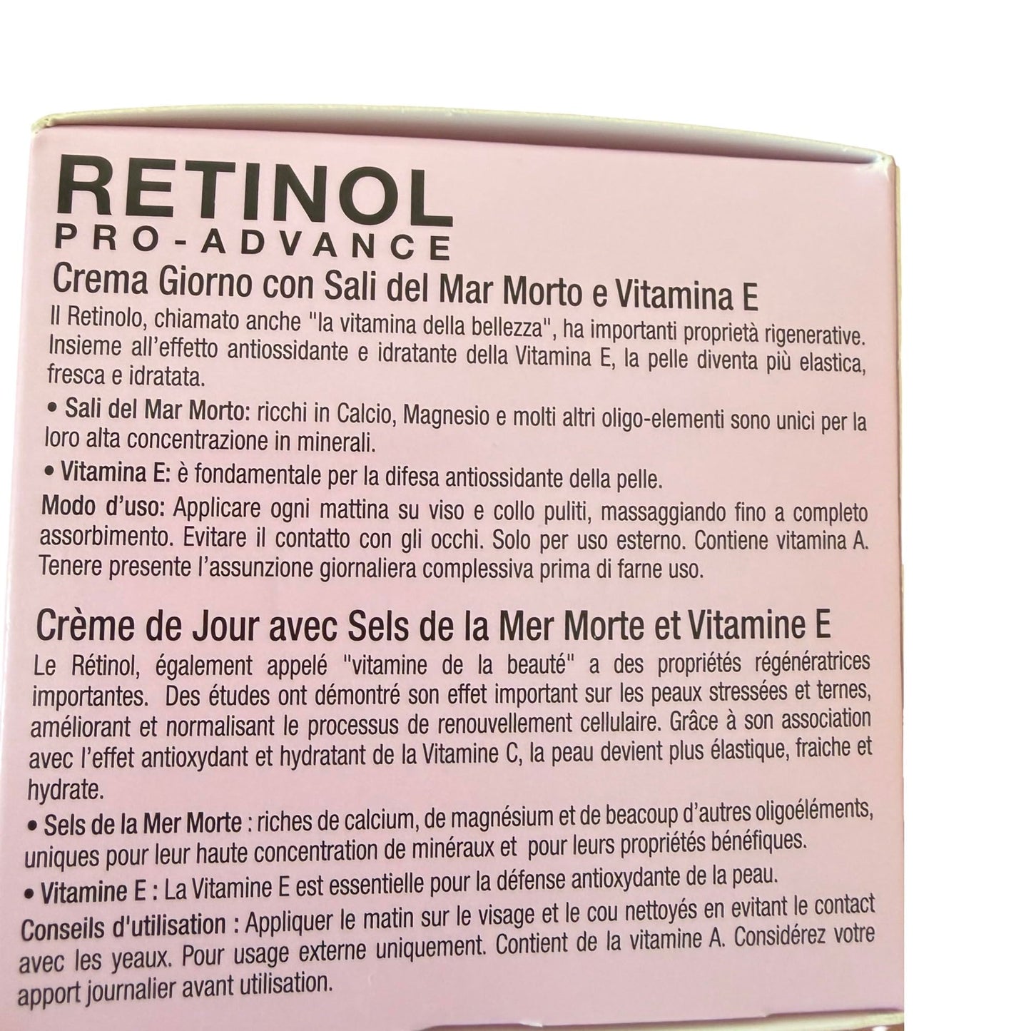 Delfanti Milano, Retinol Pro Advance Day Cream with Dead Sea Salts and Vitamin B, Anti Aging Moisturizer for Face and Neck, Made in Italy, 1.7 oz 50 Beauty & Personal Care Delfanti-Milano