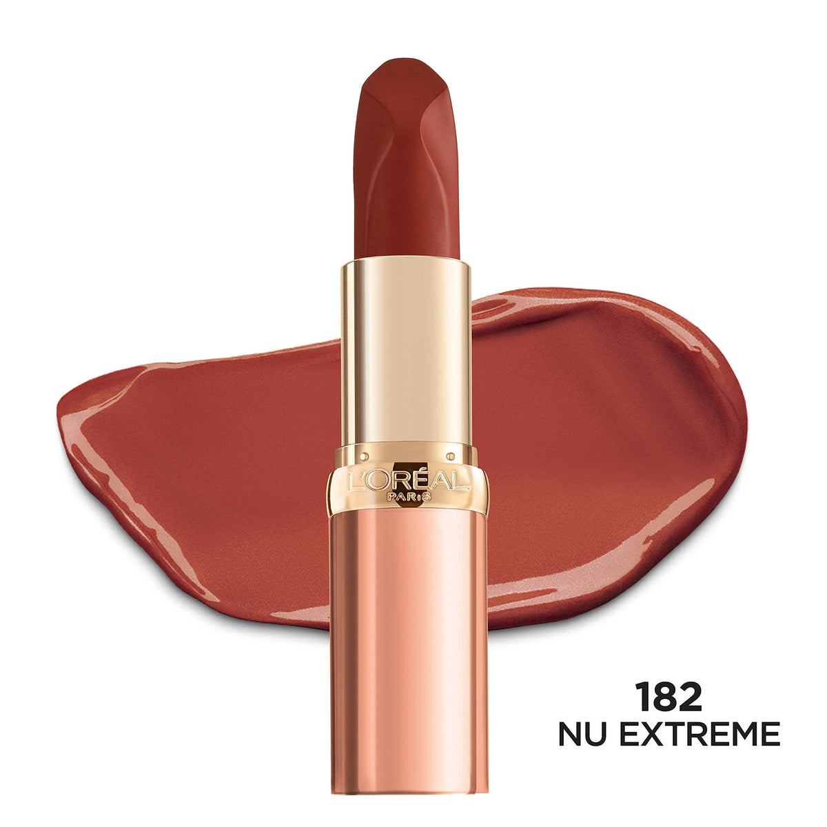 L'Oreal Paris Colour Riche Les Nus Lipstick, Nu Extreme, 0.13 Oz. Beauty & Personal Care L'Oreal Paris