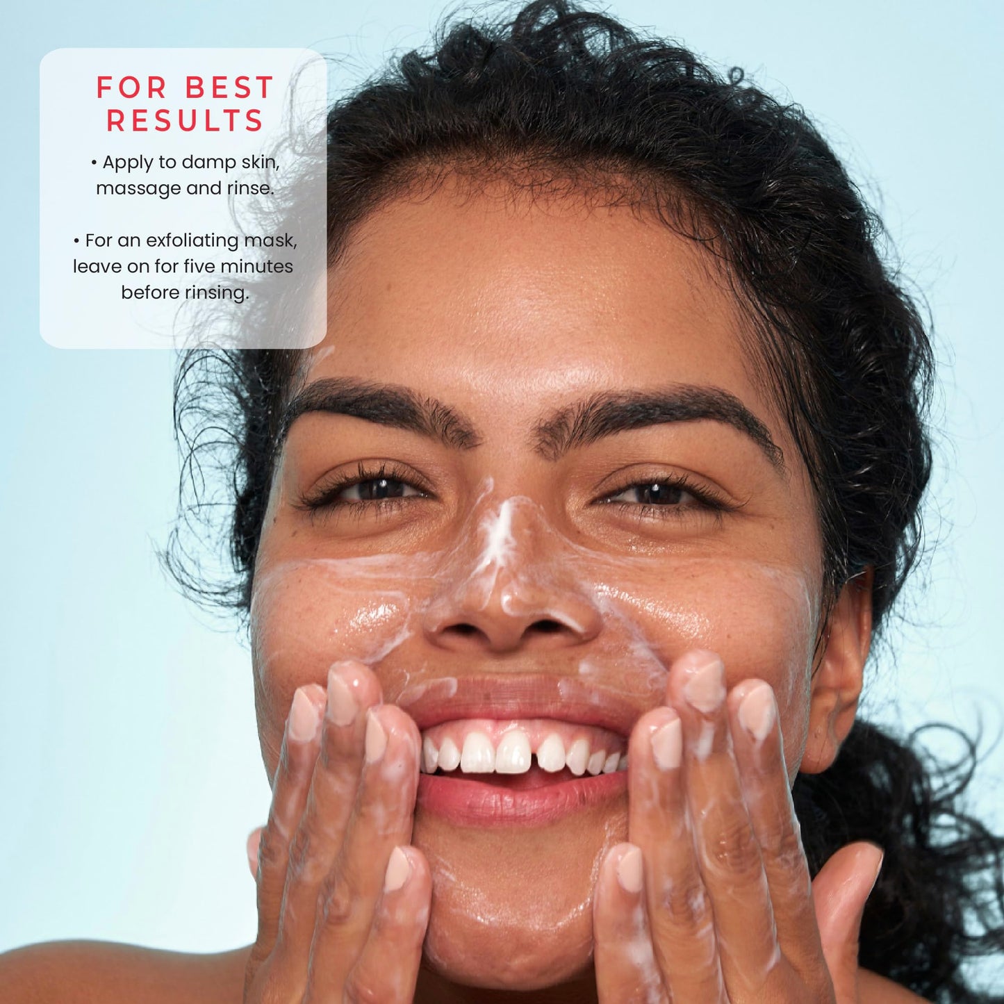 Indie Lee Brightening Facial Cleanser - Daily Hydrating Cleanser, Makeup Remover & Exfoliating Face Mask to Brighten, Firm & Protect Dry Skin - Clean Beauty & Personal Care Indie Lee