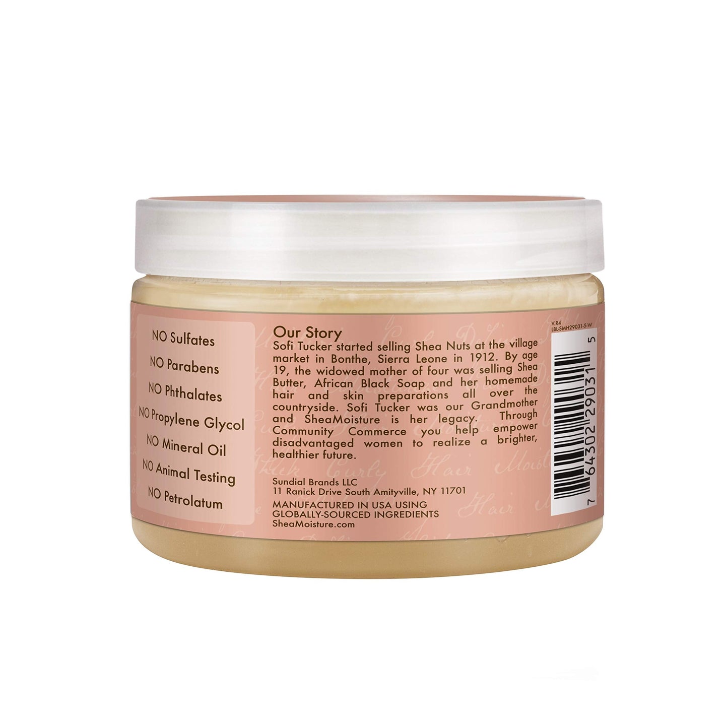 Shea Moisture Coconut & Hibiscus Gel Souffle 12 Ounce (354ml) (2 Pack) Beauty & Personal Care Shea Moisture