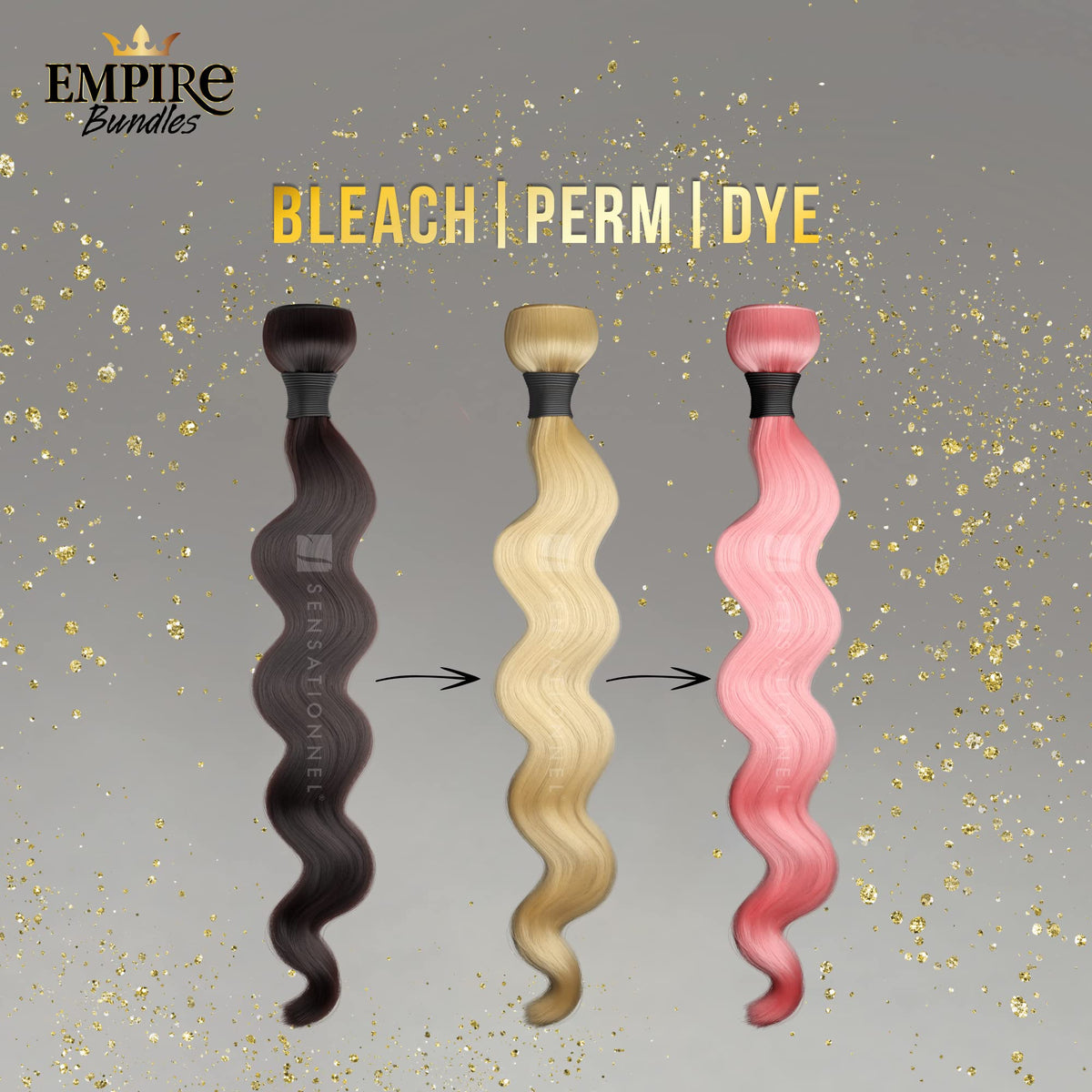Sensationnel Empire Bundle 4x4 Closure - Body Wave