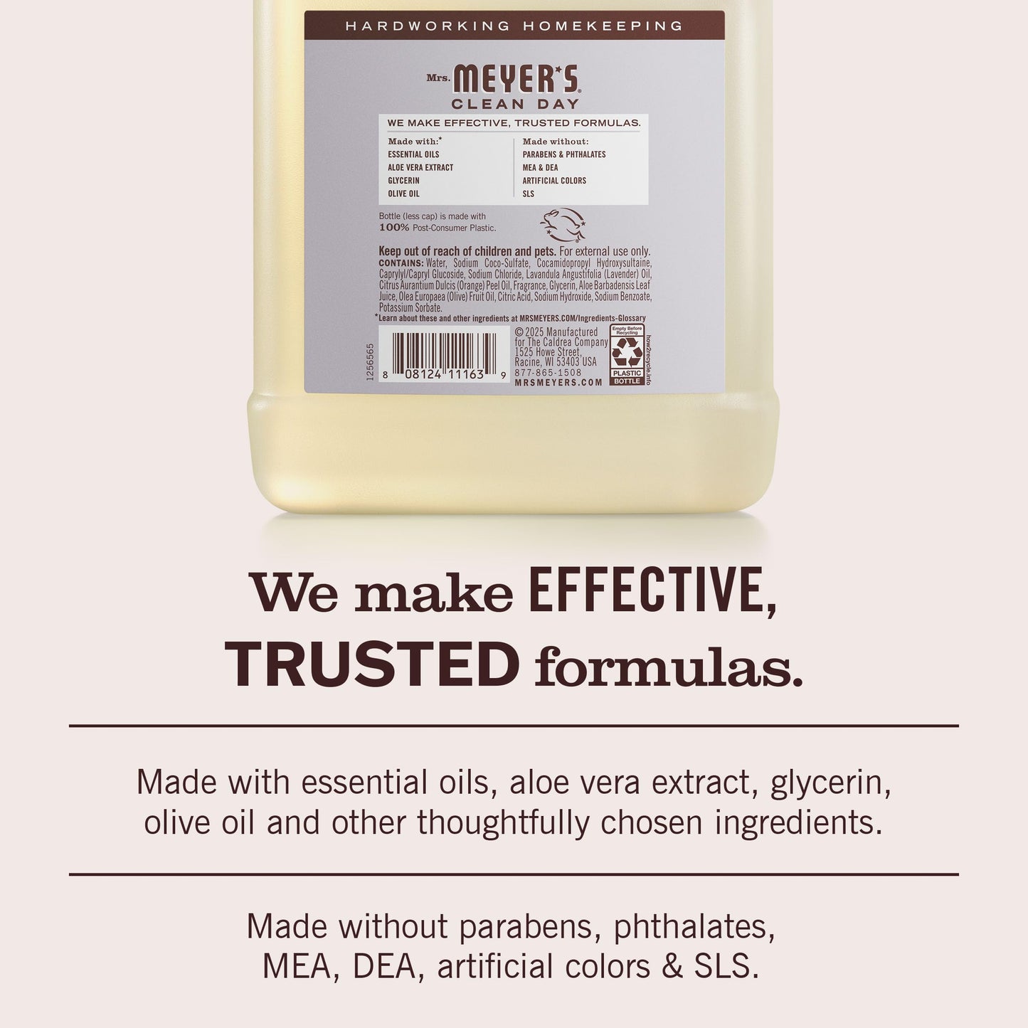 Mrs Meyers 11163 33 Oz Lavender Hand Soap Refill Beauty & Personal Care Mrs. MEYER'S