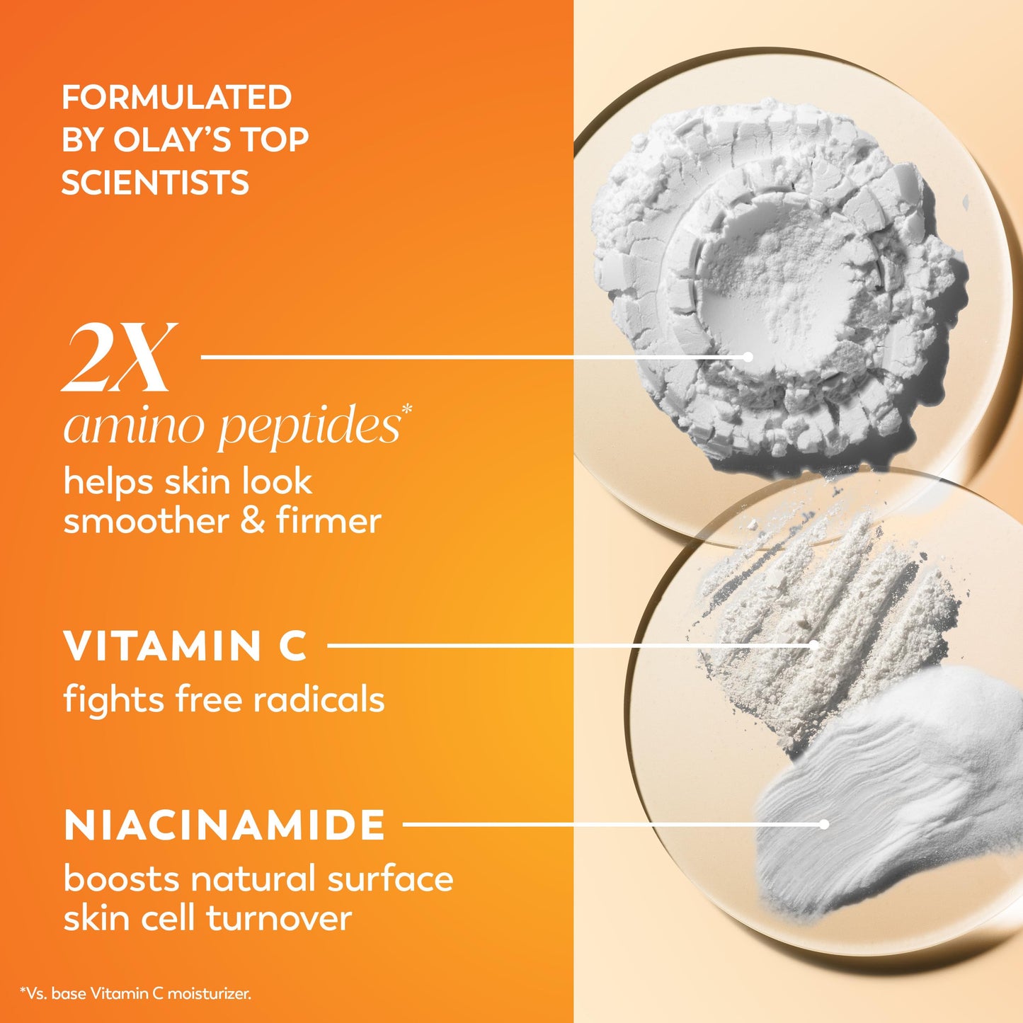 Olay Vitamin C MAX Face Moisturizer, Brightening Cream for Women, Hydrating, Evens Tone, Dark Spot & Hyperpigmentation Reduction, Glowing Skin Care Beauty & Personal Care Olay