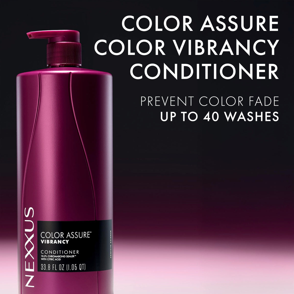 Nexxus Color Assure Conditioner for Color Treated Hair, 33.8 oz
