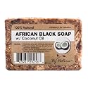 By Natures 100% Natural African Black Soap With Coconut Oil 3.5 Oz (Pack of 1) Beauty & Personal Care By Natures