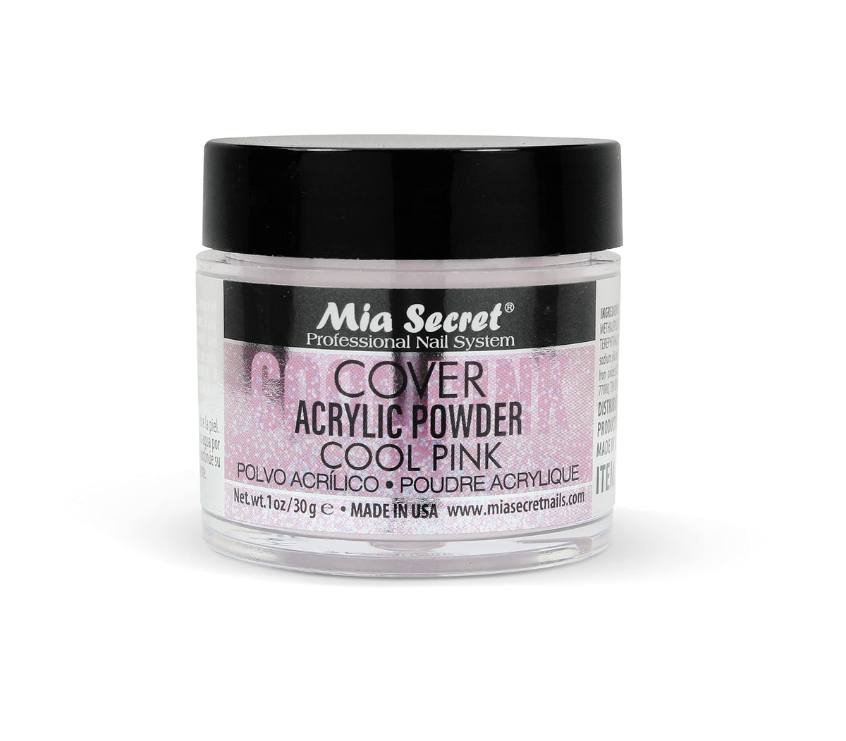 Mia Secret Acrylic Powder Cover Cool Pink 1 oz.