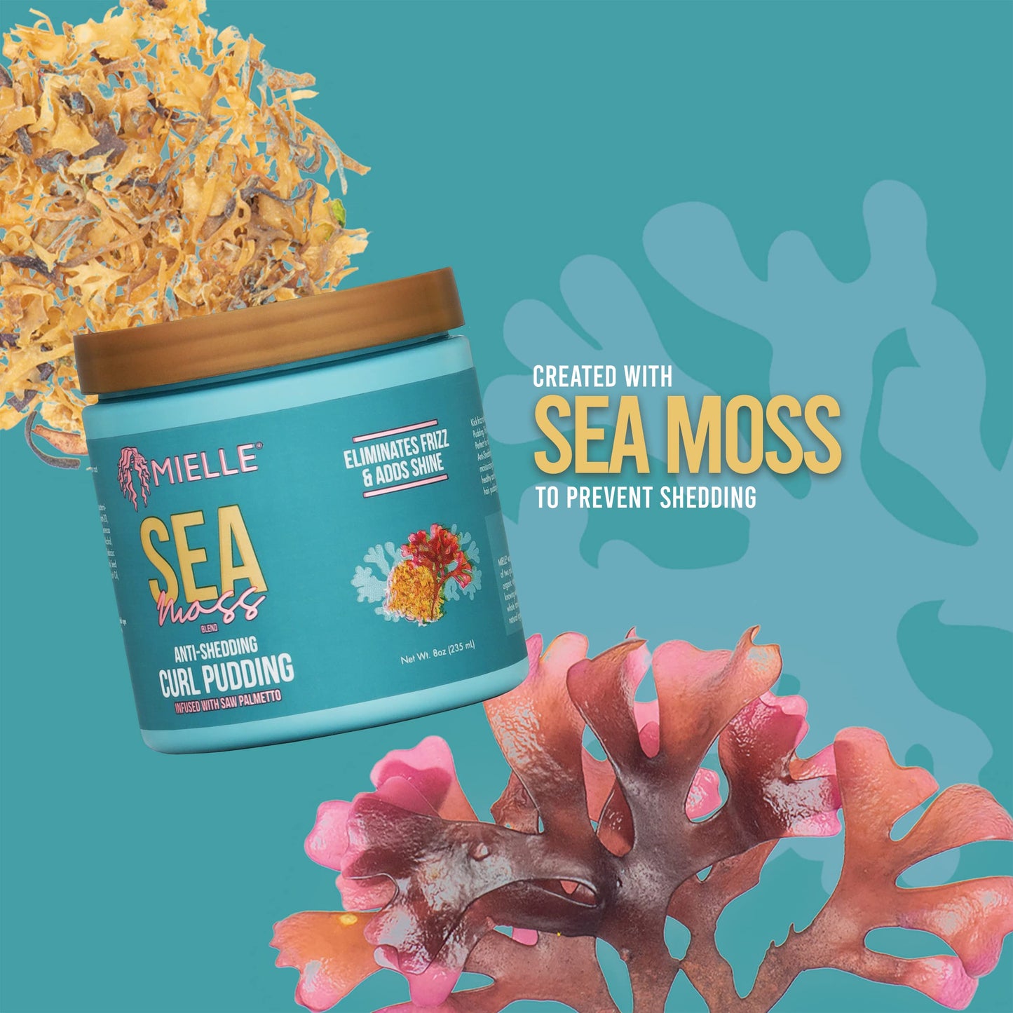 Mielle Organics Sea Moss Anti-Shedding Curl Pudding Beauty & Personal Care Mielle Organics