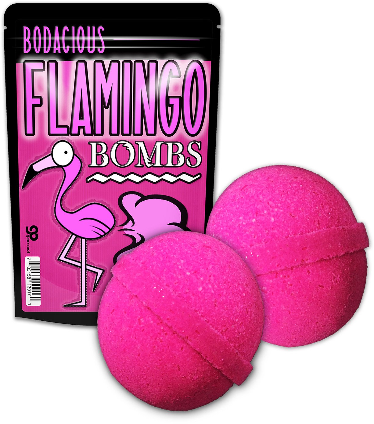Flamingo Bombs Bath Bombs - Flamingo Bath Balls Funny Pink Gifts for Girls Flamingo Friend Gifts for Women Pretty Pink Bath Bombs Stocking Stuffers… Beauty & Personal Care Gears Out