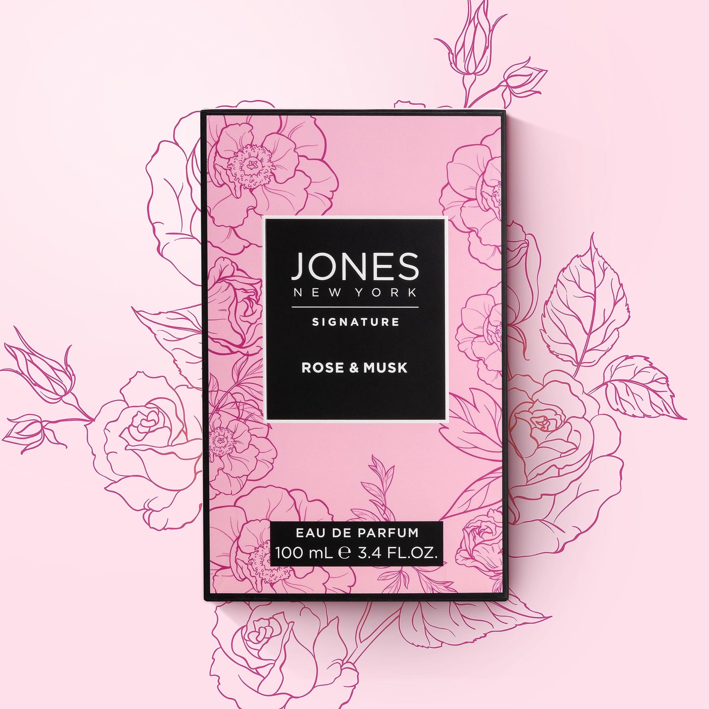 Jones New York Rose & Musk Eau De Parfum Fragrance for Women 3.4 fl oz Beauty & Personal Care Jones New York