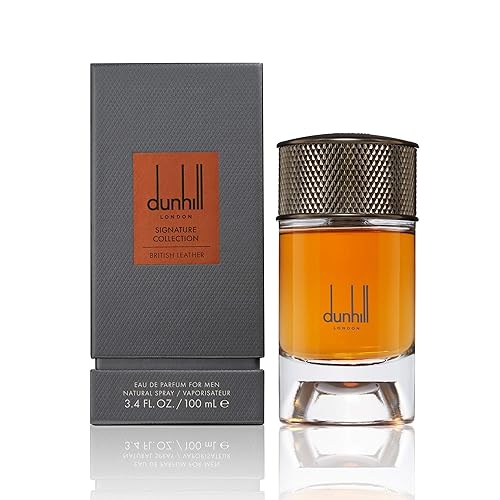 Dunhill Signature Collection British Leather Eau de Parfum Cologne Spray For Men, 3.4 Fl. Oz Beauty & Personal Care Alfred Dunhill