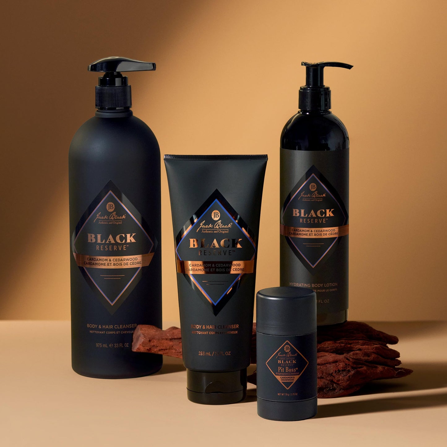 Jack Black - Black Reserve Hydrating Body Lotion With Cardamom & Cedarwood, 12 oz. Beauty & Personal Care Jack Black