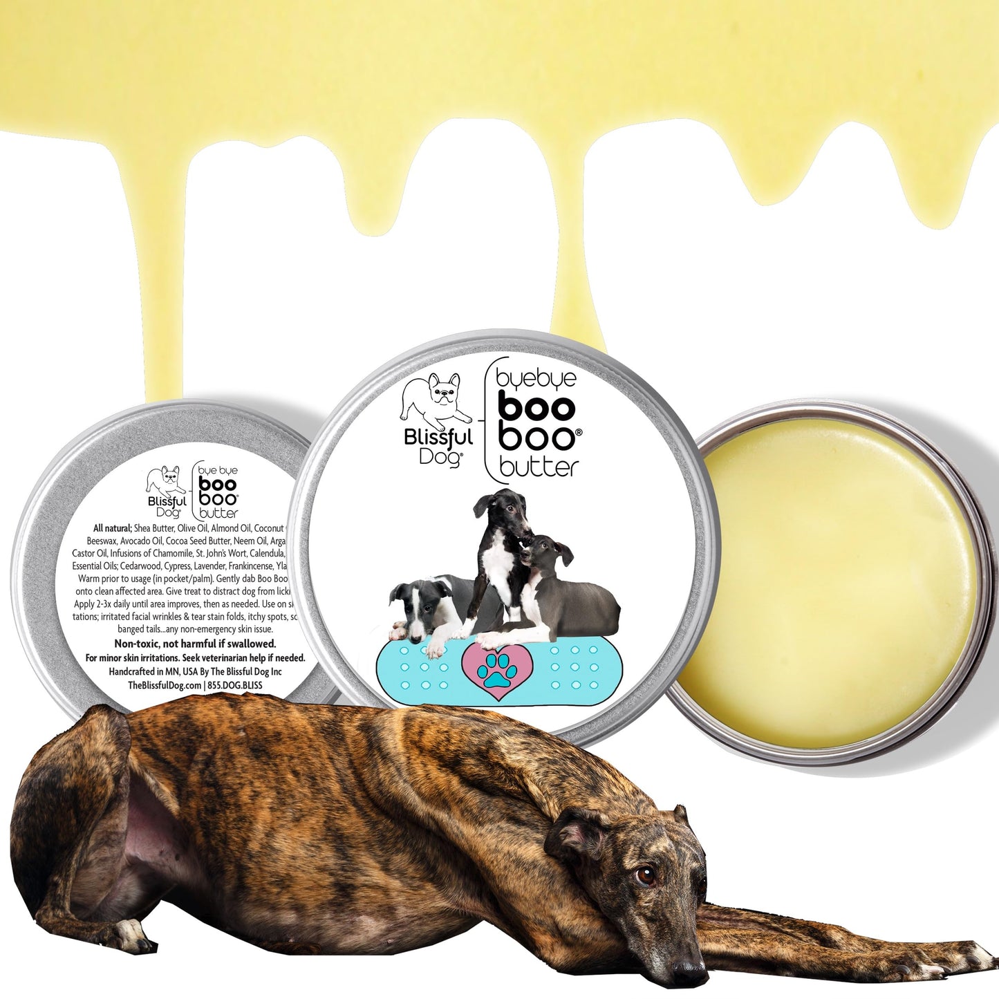The Blissful Dog Greyhound Boo Boo Butter, 1-Ounce Beauty and Personal Care The Blissful Dog