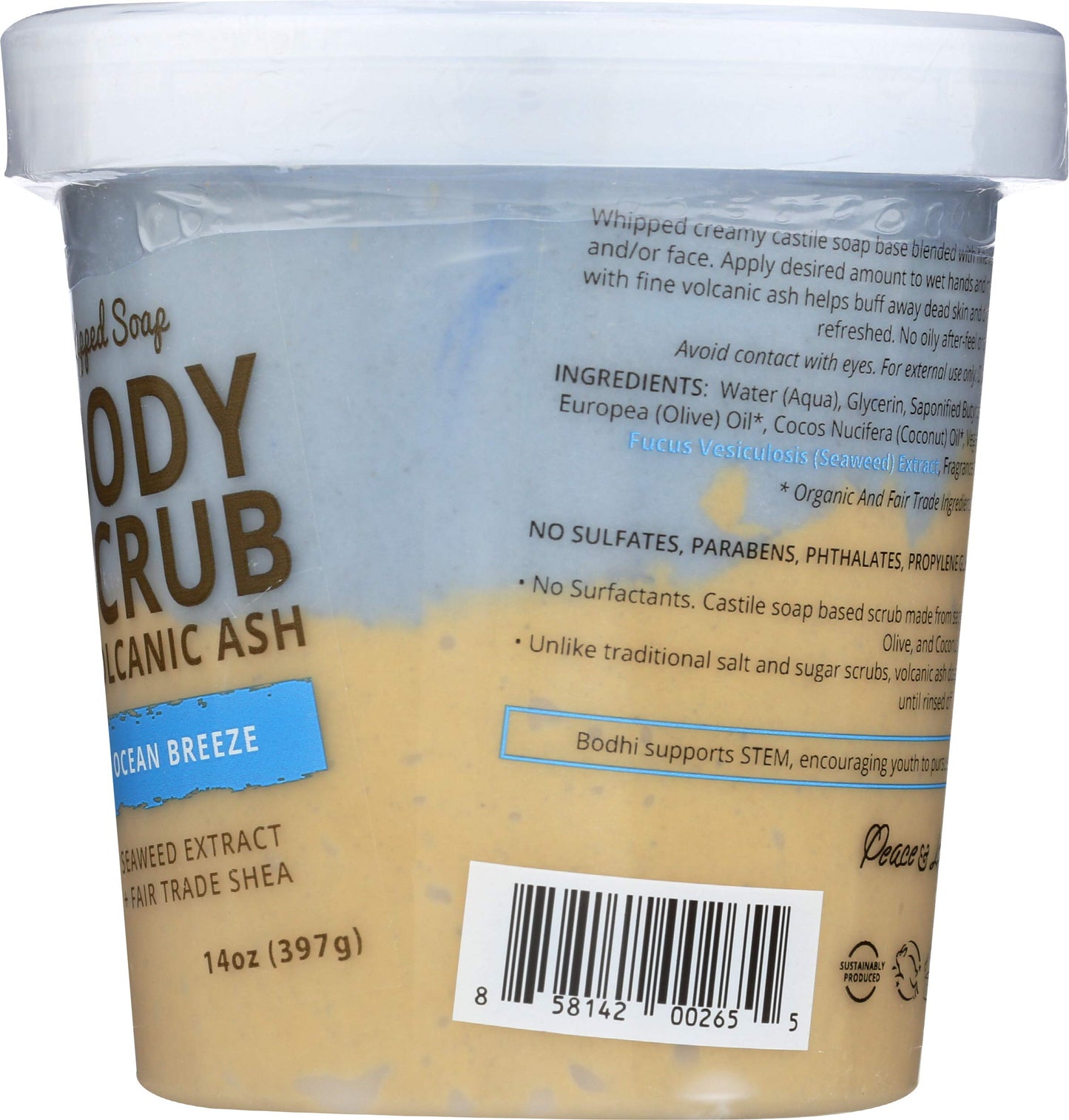 Bodhi Handmade Soap, Soap Whipped Ocean Breeze, 14 Ounce Beauty & Personal Care BODHI