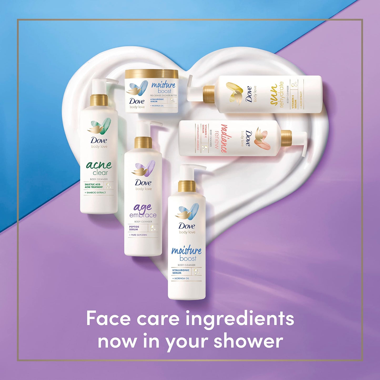 Dove Body Love Body Cleanser Radiance Renew For Dull Skin Exfoliating Body Wash Cleanser with Vitamin C Serum 17.5 fl oz Beauty & Personal Care Dove