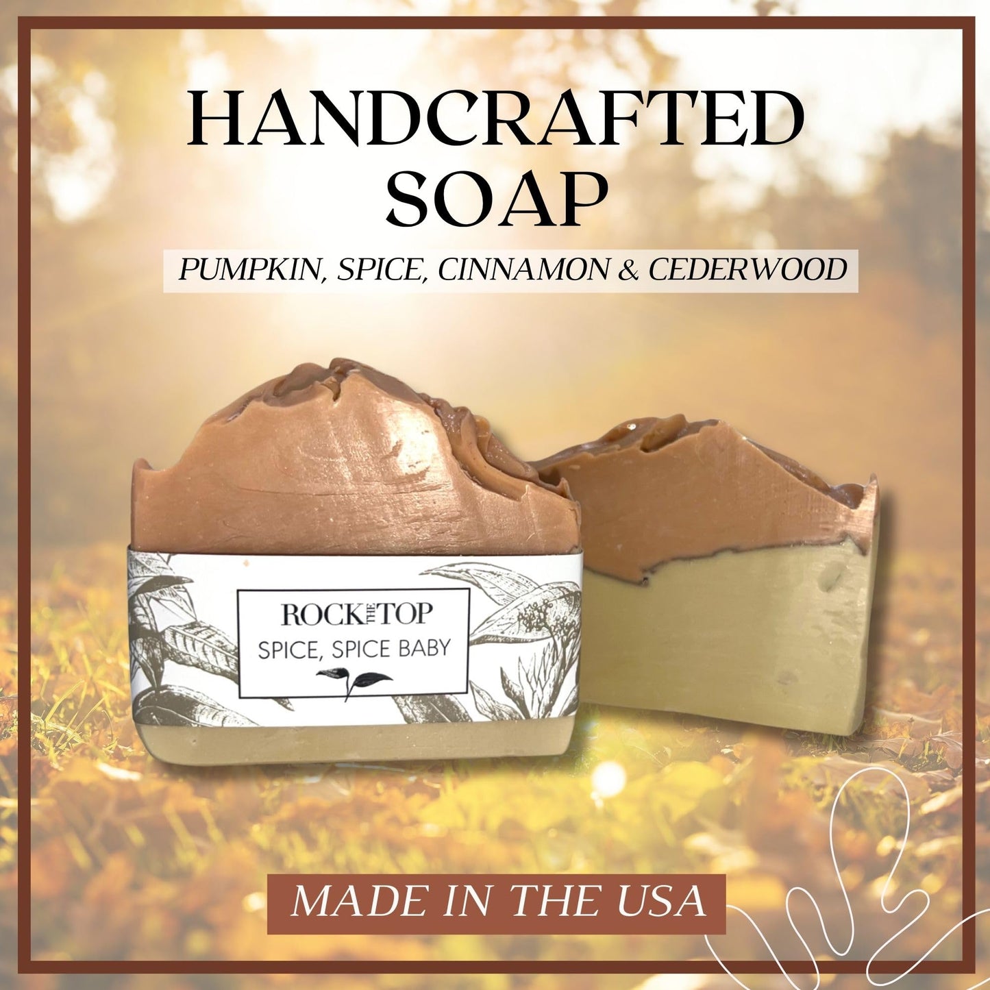 Rock the Top Relaxation Gifts for Women. 6 Self Care Gifts, Mineral-Rich Vanilla Bath Salt, Pumpkin Spice Bath Soap, Bath Bomb Truffles. Spa kit that Beauty and Personal Care Rock the Top