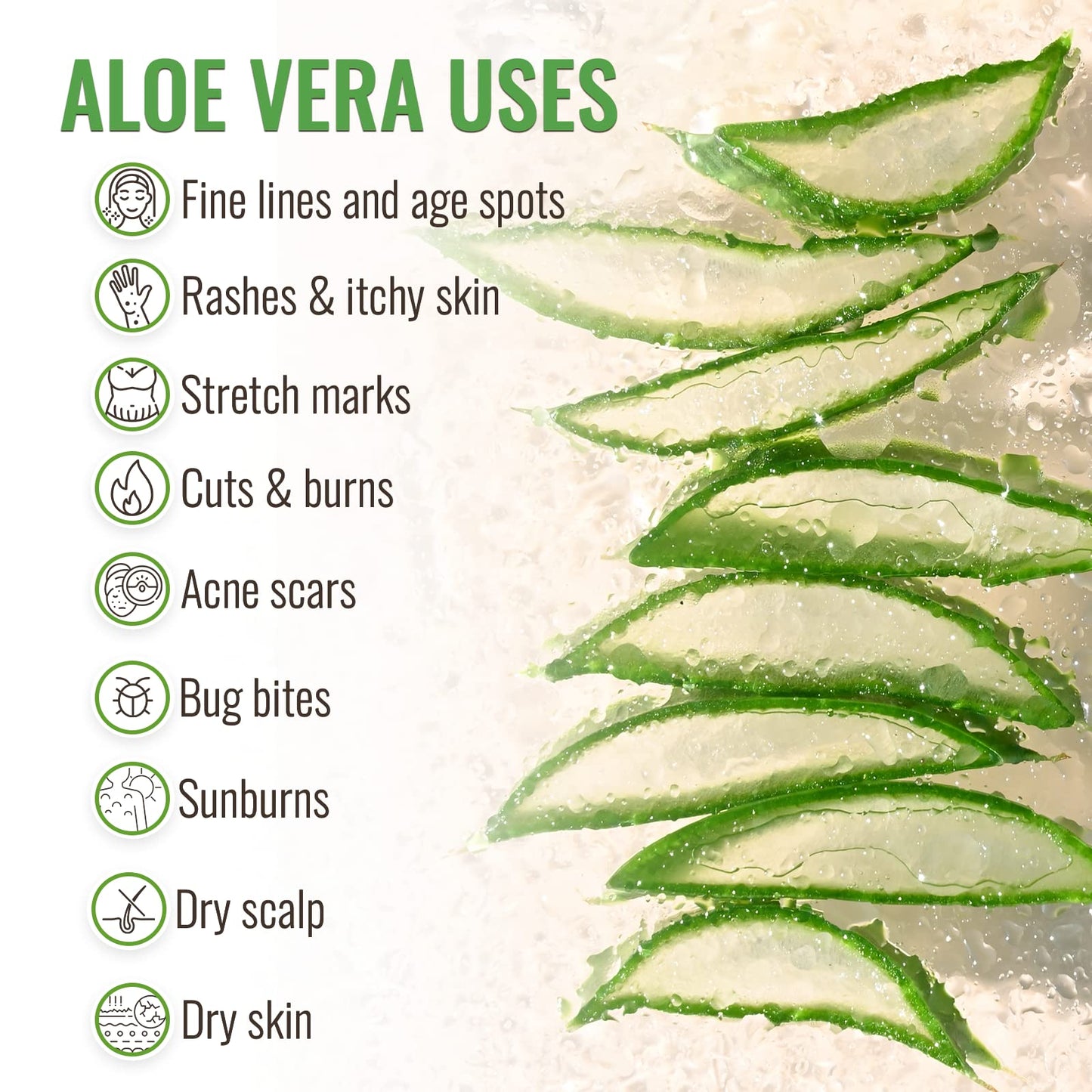 Wild Naturals 100% Pure Aloe Vera Gel with Manuka Honey - Organic Gel for Sunburn Relief, Acne, Scars & Dry Scalp - Moisturizing Gel for Face, Hair Beauty & Personal Care Wild Naturals